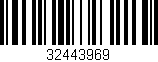 Código de barras (EAN, GTIN, SKU, ISBN): '32443969'