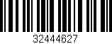 Código de barras (EAN, GTIN, SKU, ISBN): '32444627'