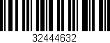 Código de barras (EAN, GTIN, SKU, ISBN): '32444632'