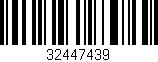 Código de barras (EAN, GTIN, SKU, ISBN): '32447439'
