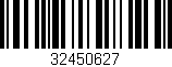 Código de barras (EAN, GTIN, SKU, ISBN): '32450627'