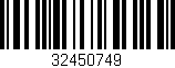 Código de barras (EAN, GTIN, SKU, ISBN): '32450749'