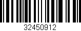 Código de barras (EAN, GTIN, SKU, ISBN): '32450912'