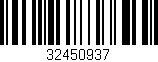 Código de barras (EAN, GTIN, SKU, ISBN): '32450937'