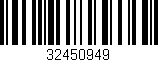 Código de barras (EAN, GTIN, SKU, ISBN): '32450949'