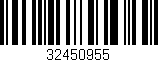 Código de barras (EAN, GTIN, SKU, ISBN): '32450955'