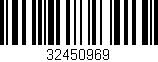 Código de barras (EAN, GTIN, SKU, ISBN): '32450969'