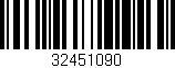 Código de barras (EAN, GTIN, SKU, ISBN): '32451090'