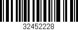 Código de barras (EAN, GTIN, SKU, ISBN): '32452228'
