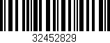 Código de barras (EAN, GTIN, SKU, ISBN): '32452829'