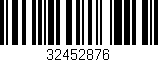 Código de barras (EAN, GTIN, SKU, ISBN): '32452876'