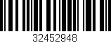 Código de barras (EAN, GTIN, SKU, ISBN): '32452948'