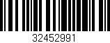 Código de barras (EAN, GTIN, SKU, ISBN): '32452991'