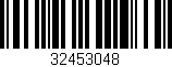 Código de barras (EAN, GTIN, SKU, ISBN): '32453048'
