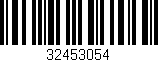 Código de barras (EAN, GTIN, SKU, ISBN): '32453054'