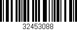 Código de barras (EAN, GTIN, SKU, ISBN): '32453088'