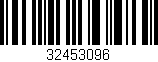 Código de barras (EAN, GTIN, SKU, ISBN): '32453096'
