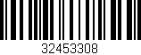 Código de barras (EAN, GTIN, SKU, ISBN): '32453308'