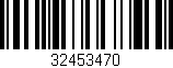 Código de barras (EAN, GTIN, SKU, ISBN): '32453470'