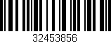 Código de barras (EAN, GTIN, SKU, ISBN): '32453856'