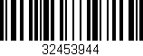 Código de barras (EAN, GTIN, SKU, ISBN): '32453944'