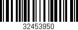 Código de barras (EAN, GTIN, SKU, ISBN): '32453950'