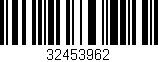 Código de barras (EAN, GTIN, SKU, ISBN): '32453962'