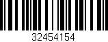 Código de barras (EAN, GTIN, SKU, ISBN): '32454154'