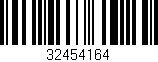 Código de barras (EAN, GTIN, SKU, ISBN): '32454164'