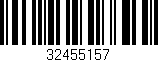 Código de barras (EAN, GTIN, SKU, ISBN): '32455157'