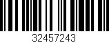 Código de barras (EAN, GTIN, SKU, ISBN): '32457243'