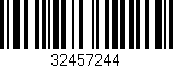 Código de barras (EAN, GTIN, SKU, ISBN): '32457244'
