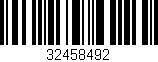 Código de barras (EAN, GTIN, SKU, ISBN): '32458492'