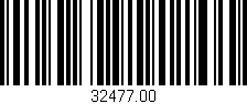 Código de barras (EAN, GTIN, SKU, ISBN): '32477.00'