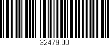 Código de barras (EAN, GTIN, SKU, ISBN): '32479.00'