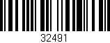 Código de barras (EAN, GTIN, SKU, ISBN): '32491'