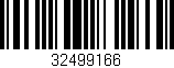 Código de barras (EAN, GTIN, SKU, ISBN): '32499166'