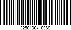 Código de barras (EAN, GTIN, SKU, ISBN): '3250168410969'