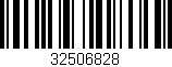 Código de barras (EAN, GTIN, SKU, ISBN): '32506828'