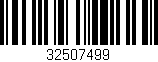 Código de barras (EAN, GTIN, SKU, ISBN): '32507499'