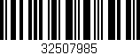 Código de barras (EAN, GTIN, SKU, ISBN): '32507985'