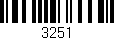 Código de barras (EAN, GTIN, SKU, ISBN): '3251'