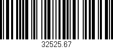 Código de barras (EAN, GTIN, SKU, ISBN): '32525.67'