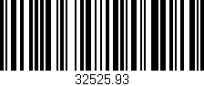 Código de barras (EAN, GTIN, SKU, ISBN): '32525.93'
