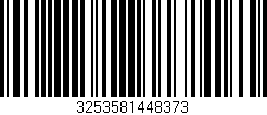 Código de barras (EAN, GTIN, SKU, ISBN): '3253581448373'