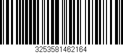 Código de barras (EAN, GTIN, SKU, ISBN): '3253581462164'