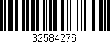 Código de barras (EAN, GTIN, SKU, ISBN): '32584276'