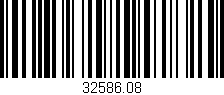 Código de barras (EAN, GTIN, SKU, ISBN): '32586.08'