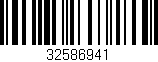 Código de barras (EAN, GTIN, SKU, ISBN): '32586941'