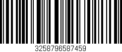 Código de barras (EAN, GTIN, SKU, ISBN): '3258796587459'